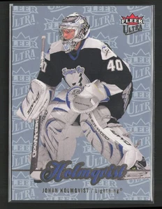 2007-08 Ultra #23 Johan Holmqvist Medaglione di Ghiaccio #/100 - Foto 1 di 2