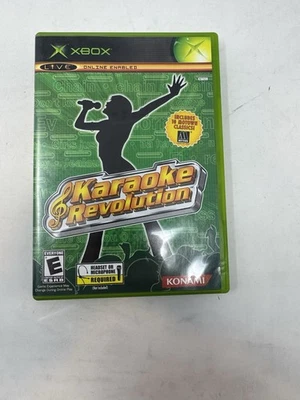 Karaoke Revolution - Original Xbox Complete CIB Konami - Image 1 of 3
