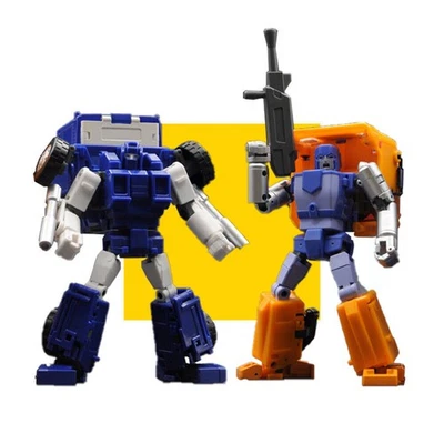 New BadCube Toy BC OTS-01 Engineer Huff & OTS-13 Warrior Piper Figure - Image 1 of 4
