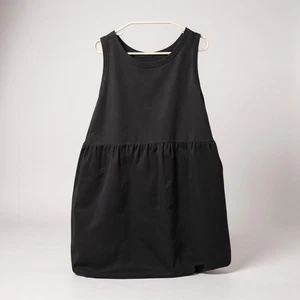 Vestido Camiseta A New Day Negro Sin Mangas Cintura Reunida 2X - Imagen 1 de 5