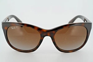 Ray-Ban RB4216 710/T5 Sunglasses Full Rim Polarized Square Lightweight 56-20-135 - Picture 1 of 4