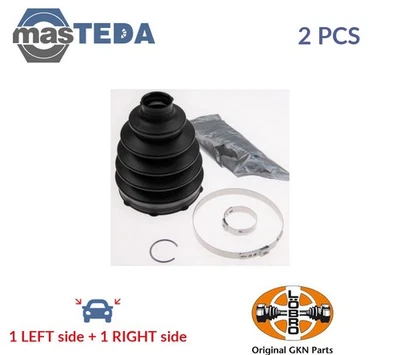306700 CV JOINT BOOT KIT PAIR LOBRO 2PCS FOR NISSAN QASHQAI II SUV,X-TRAIL III - Image 1 of 4