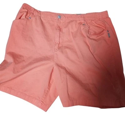 Pantalones Cortos Bill Blassport Mujer 20W Naranja Melocotón Preppy Clásico Algodón Tenis Foto 1 de 4