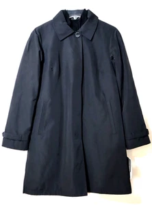 Abrigo doble de cachemir negro para mujer Jane Post $1795 talla XS - Imagen 1 de 13