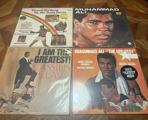 4 MUHAMMAD ALI CASSIUS CLAY LPS Funk Soul Electronic Spoken Word / ONE IS SEALED - Imagen 1 de 1