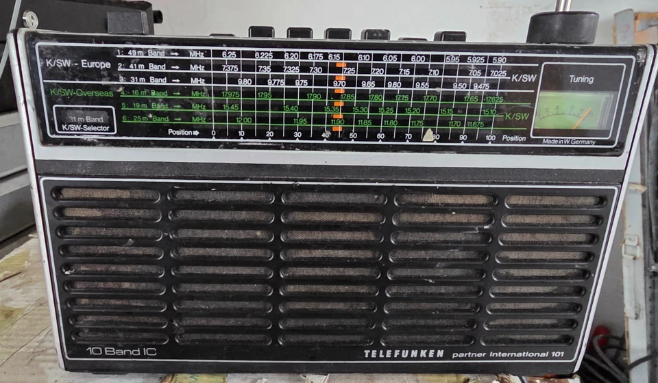 Telefunken Partner Internat 101 L Transistor Radio Vintage Sammlergerät - Bild 1 von 4