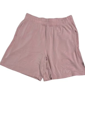 Pantalones cortos de salón Lululemon para mujer talla M rosa mezcla modal tiro alto 6” entrepierna Foto 1 de 4