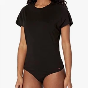 NWT n:Philanthropy Lakes Black Cap Sleeve Crewneck Bodysuit XS - Picture 1 of 7