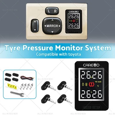 Sistema de monitoreo de presión de neumáticos con sensores internos adecuado para Toyota Hilux Foto 1 de 4