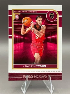 JAYLON TYSON rc #250 Rookie Card 2024-25 NBA Hoops CAVALIERS - Picture 1 of 5