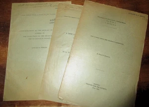 GEOLOGY MINERALS PALEONTOLOGY MAINE (5) REPORTS 1892 - 1934 TOPSHAM WATERVILLE - Bild 1 von 2