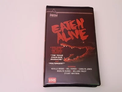 Eaten Alive 1977 VHS USA NTSC Prism Video Clamshell Tobe Hooper Mel Ferrer - Bild 1 von 4