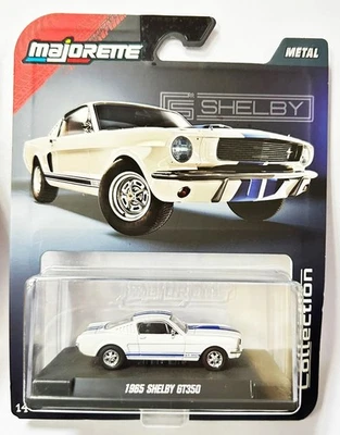 Majorette Collection 1:64 1965 SHELBY GT350 Rubber Tires - Image 1 of 2