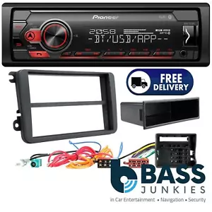 PIONEER Mechless USB MP3 AUX Bluetooth Stereo Player Upgrade Kit Fits VW Golf 6 - Picture 1 of 2