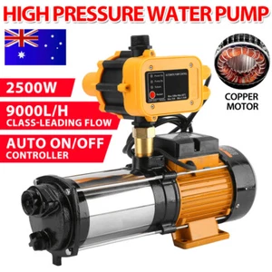 Water Pump 9000L/hr Rain Tank High Pressure 3.5HP Garden Irrigation Stage Pump - Picture 1 of 12