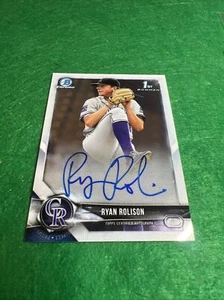 2018 Bowman Draft - Chrome Draft Pick Autographs Refractor #CDA-RR Ryan Rolison - Bild 1 von 7