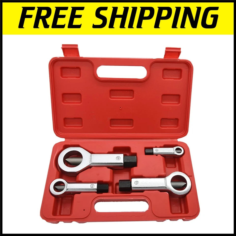 Heavy Duty 4-Pack Nut Splitters - High-Quality Tool for Mechanics and DIY - Image 1 of 4