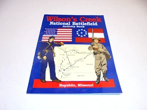 Libro de actividades de historia infantil de Wilson's Creek National Battlefield Missouri - Imagen 1 de 5