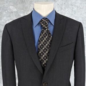 John Varvatos Men's Blazer Sport Coat Sports Jacket Size 40 S Blueish Grayish