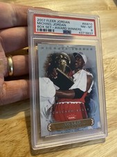 Michael Jordan PSA 8 Fleer Box Set Award Winner #AW10 Chicago Bulls INVEST 2007