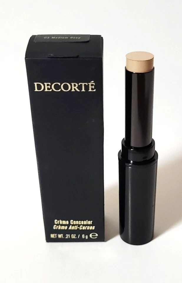 KOSE DECORTE Creme Concealer Blendable & Lightweight ~ 03 MEDIUM DEEP ~ 0.21 oz - Image 1 of 1