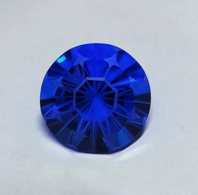 Tanzanite Round 18x18x12.30 MM Fantasy Cut Jewelry Making Like pendant Bracelet - Image 1 of 4