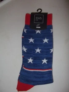ELLUM SUPPLY CO - HERREN - CREW SOCKEN - STARS - ONE SIZE (AC-27-373x2) - Bild 1 von 2