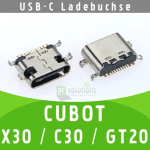 ✅ CUBOT X30 C30 GT20 USB-C DC Femmina Presa di Ricarica Presa di Alimentazione Socket Connector - Foto 1 di 1