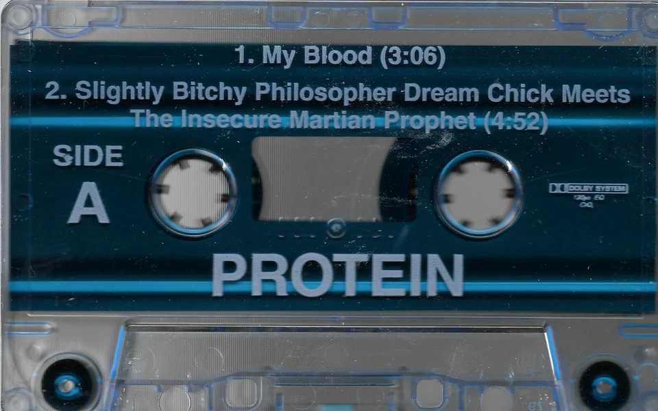 My Blood, Slightly Bitchy Philosopher Dream Chick Meets * by Protein (Cassette) - Image 1 of 1