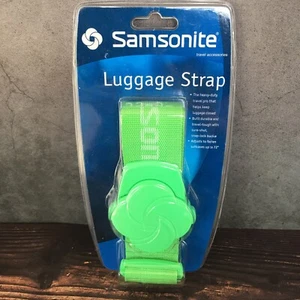 Cinghia per valigia bagaglio Samsonite verde fluo - Foto 1 di 6
