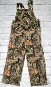 Kids John Deere sz 6 Camoflage Overalls Bibs Coveralls Green Brown Camo Mossy - Picture 1 of 9