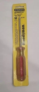 1986 Stanley Screwdriver 4" Round Blade Alloy Steel 2 PT Phillips #65-322 - USA - Picture 1 of 2