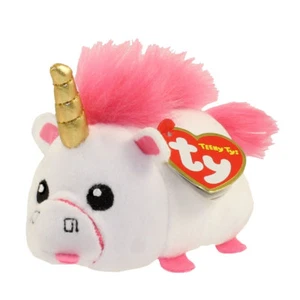 TY Beanie Boos Teeny Tys 4" FLAUSCHIG das Einhorn (Despicable Me 3) stapelbares Plüschtier - Bild 1 von 1