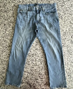 Polo Ralph Lauren Jeans Mens 36x32 Blue Jeans Hampton Relaxed Straight #406 - Picture 1 of 11