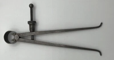 L.S. Starrett Co. Athol,Mass.USA Inside Caliper Screw Set Vintage Machinist - Image 1 of 3
