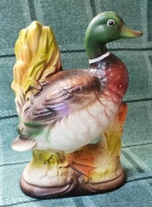 Vintage Norleans md Japan Vibrant Mallard Duck Man Cave Hunting Room Ready  - Picture 1 of 5