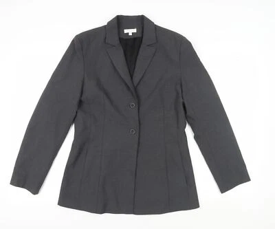 Chaqueta de traje gris de un solo pecho Kookai para mujer Foto 1 de 4