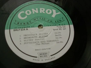 Library Conroy/Berry Music BLMP024 10inch LP 1966 Van Phillips Rare! - Picture 1 of 2
