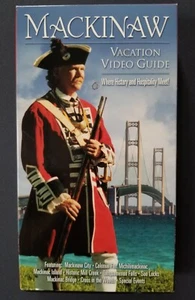Mackinaw Vacation Video Guide 2001 VHS tape - Foto 1 di 3