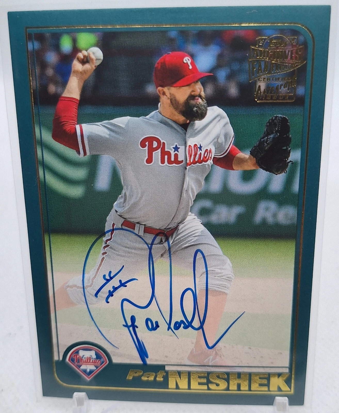 2018 Topps Archives Fan Favorites Autographs #FFAPN Pat Neshek