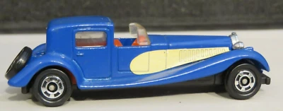 Coche fundido a presión Tomy Tomica Vintage 1978 Bugatti Coupe De Ville excelente estado Foto 1 de 4