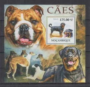 D647. Mosambik - postfrisch - 2011 - Fauna - Haustiere - Hunde - Bl - Bild 1 von 1
