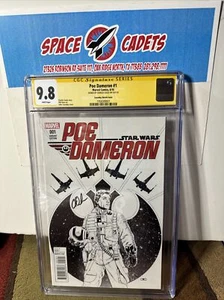 Bande dessinée dédicacée Poe Dameron #1 Soule Cassaday Sketch 2016 CGC 9,8 Classed - Photo 1 sur 2