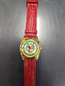 Seltene VINTAGE ARMITRON UHR LOONEY TUNES "HOLIDAY MUSICAL" 2200/127 NOS 1994 - Bild 1 von 5