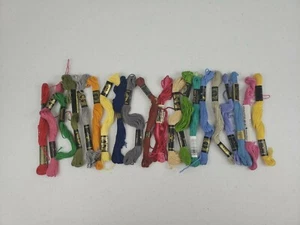 BRAND NEW Thread Floss 20 Skeins for $18 VARIETY OF COLORS! FRIENDSHIP BRACELETS - Picture 1 of 8
