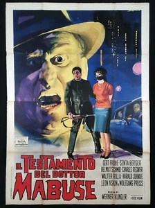 DOKTOR MABUSE TESTAMENT Plakat Poster Fritz Lang Testament des Dr. D14 - Bild 1 von 2