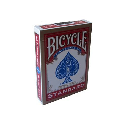 Mazzo di carte Bicycle Standard Regolare formato Poker Rider Back - dorso rosso