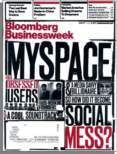 Bloomberg Business Week BusinessWeek - 2011, 27. Juni - MySpace Spectacular Fail - Bild 1 von 2