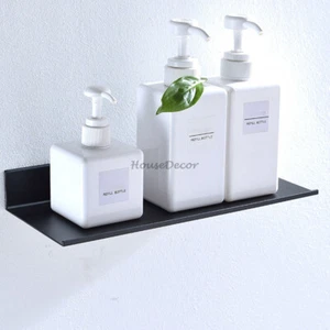 Simple Bathroom Shower Shampoo Cosmetics Holder Bath Shelf Kitchen Bottle Racks - Picture 1 of 8