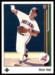 1989 Upper Deck Rich Yett Baseball cards #728